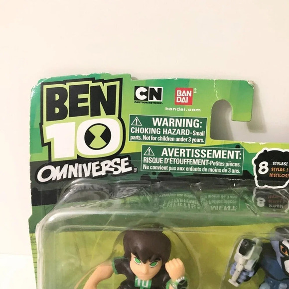 2013 Ben 10 Omniverse Ben and Rook Mini Figures  Bandai Cartoon Network - Picture 5 of 16